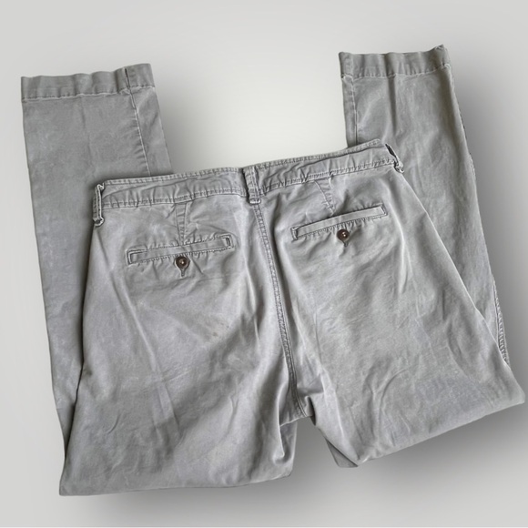 Aeropostale Slim Straight Gray Khaki/Chinos Pants - Picture 14 of 16